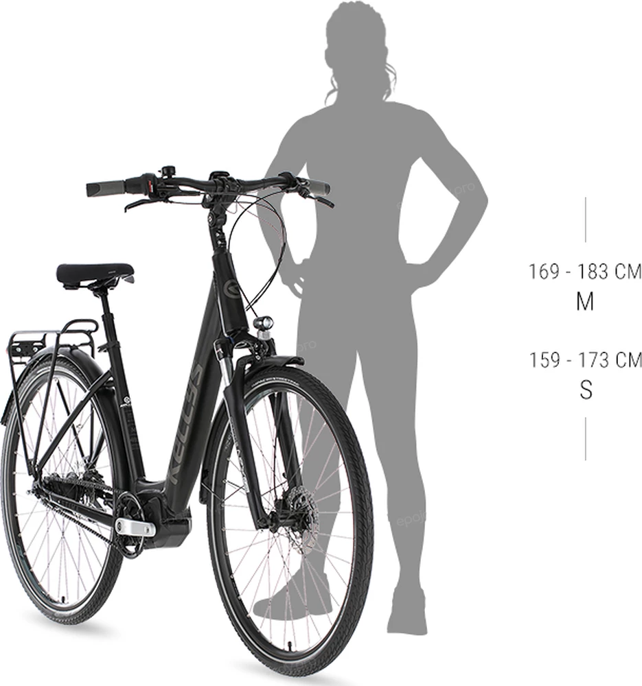 Elektryczny rower Kellys Estima 60 - rozmiar ramy