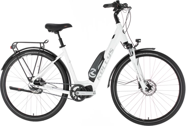 Elektryczny rower Kellys Estima 50 White - rozmiar S