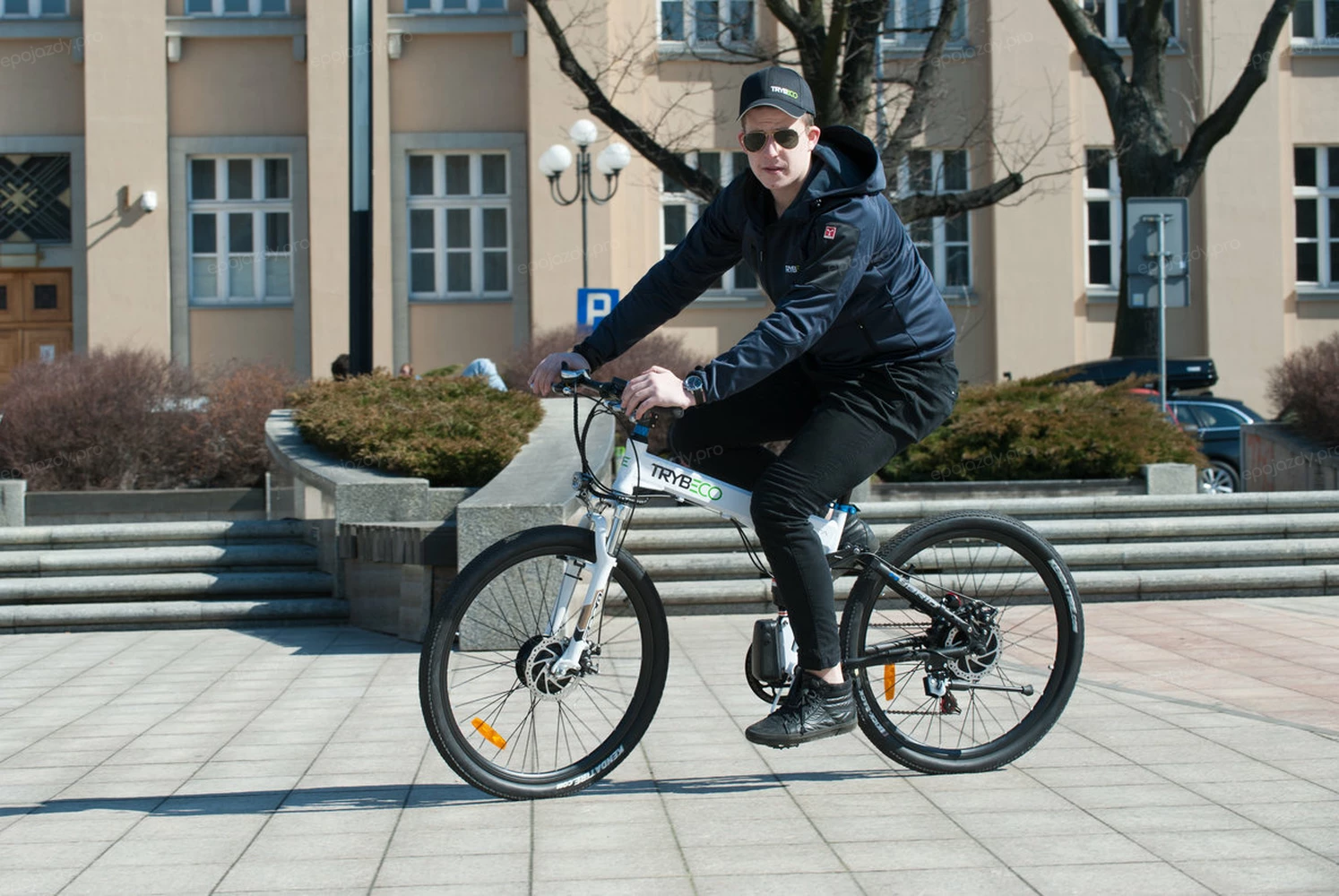Elektryczny rower Trybeco Compacta 26 - zastosowanie