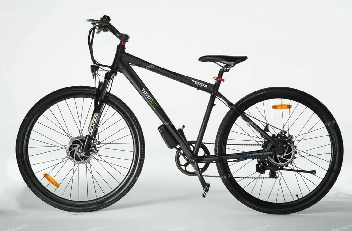 Elektryczny rower Trybeco Terra 28 - czarny
