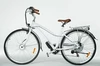 Elektryczny rower Trybeco Luna 28 - biały