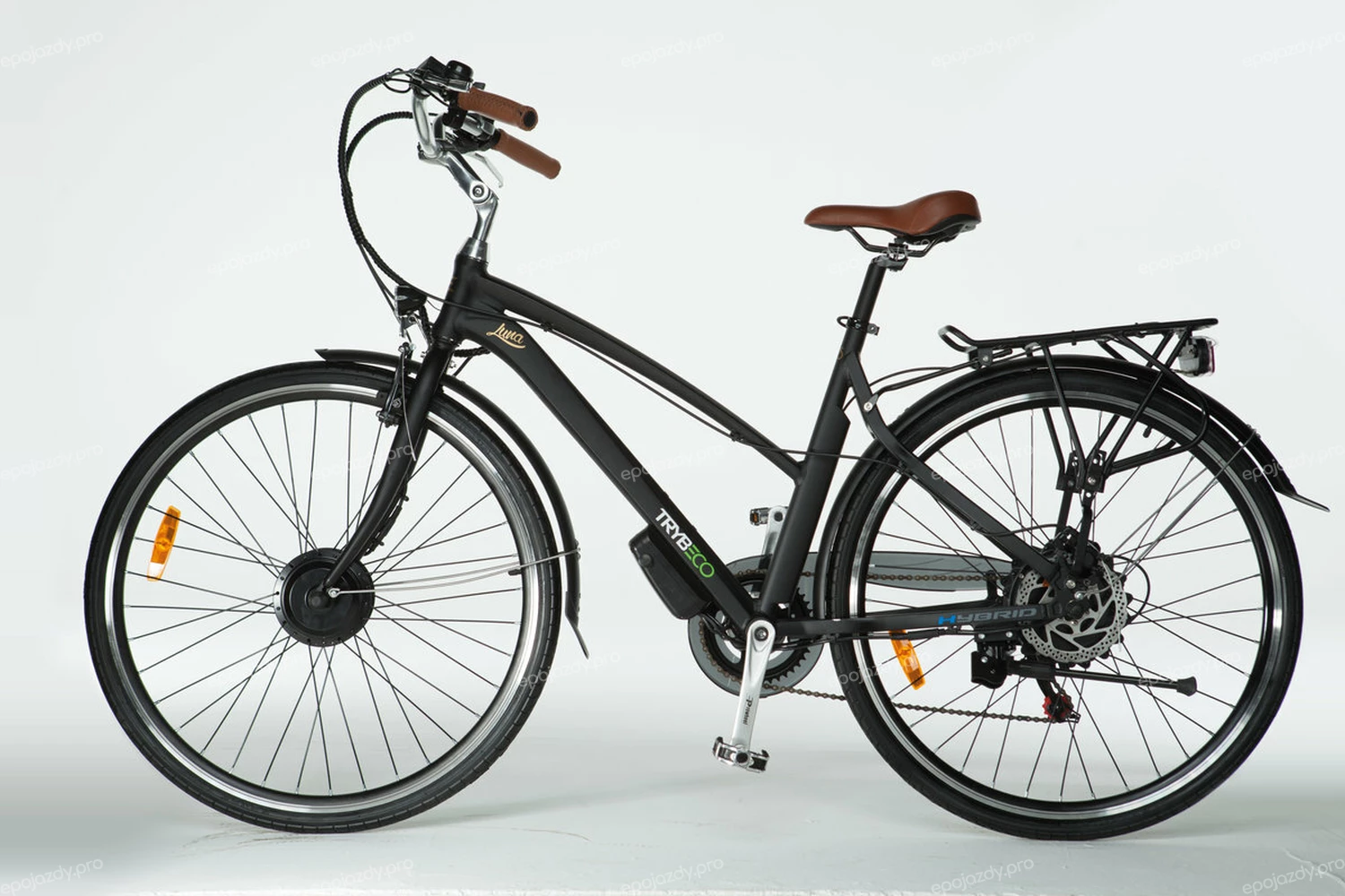 Elektryczny rower Trybeco Luna 28 - czarny